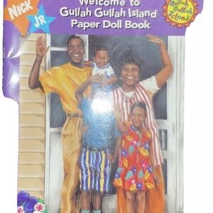 Collectible Vintage Nick Jr Welcome to Gullah Gullah Island Paper Doll Book